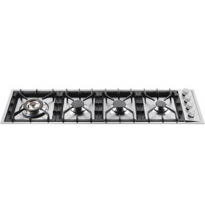 Ilve hp1230d Professional Plus 115 cm płyta gazowa ze stali nierdzewnej