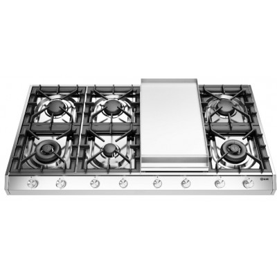 Ilve hcp1265fd Professional Plus 120cm stalowa płyta gazowa blatowa