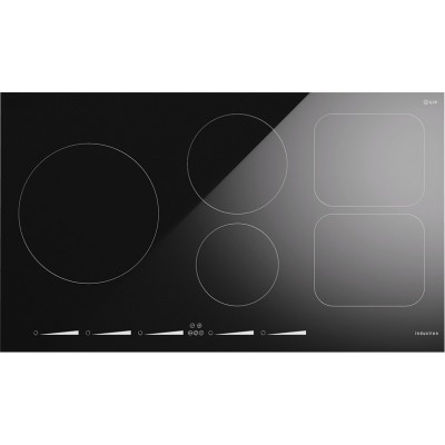 Ilve : Table de cuisson à induction de 90 cm en vitrocéramique avec boutons  - Expérience culinaire exclusive !