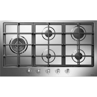 Ilve hcl90sck Pro Line 90cm płyta gazowa ze stali nierdzewnej