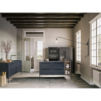 Ilve rt9020sbs freistehender 70 cm Edelstahl-Kühl- und Gefrierschrank
