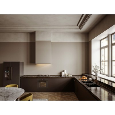 Ilve rn9020sbs freistehender 90 cm Kühl- und Gefrierschrank, Graphit