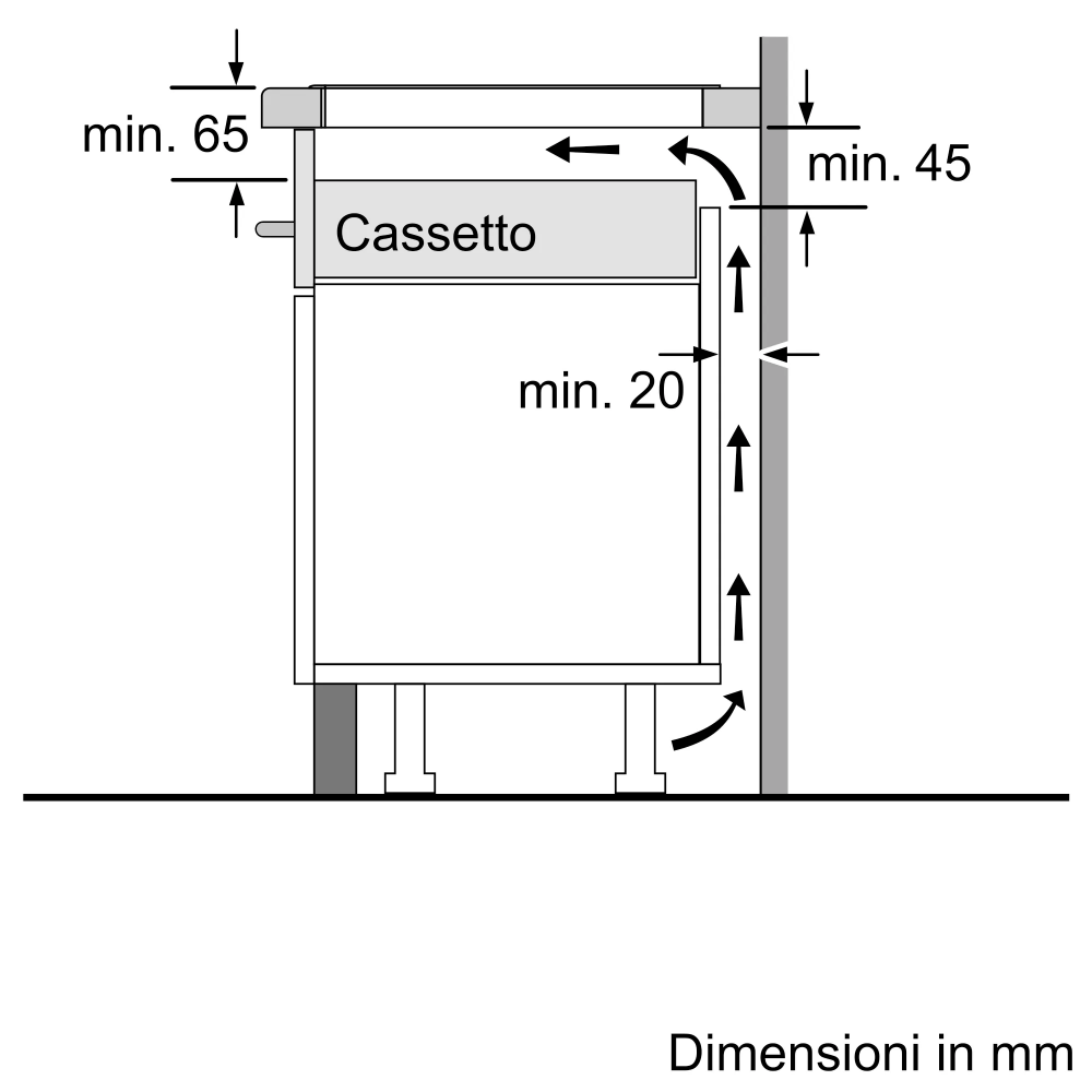 BOSCH Piano Cottura Elettrico Domino, Serie 6, 30 cm, 2 Zone Cottura,  Vetroceramica Nero, con profili 