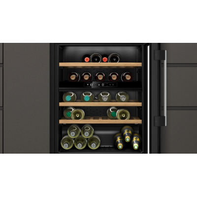 Neff ku9213hg0 undermount built-in wine cellar h 82 x 60 cm black