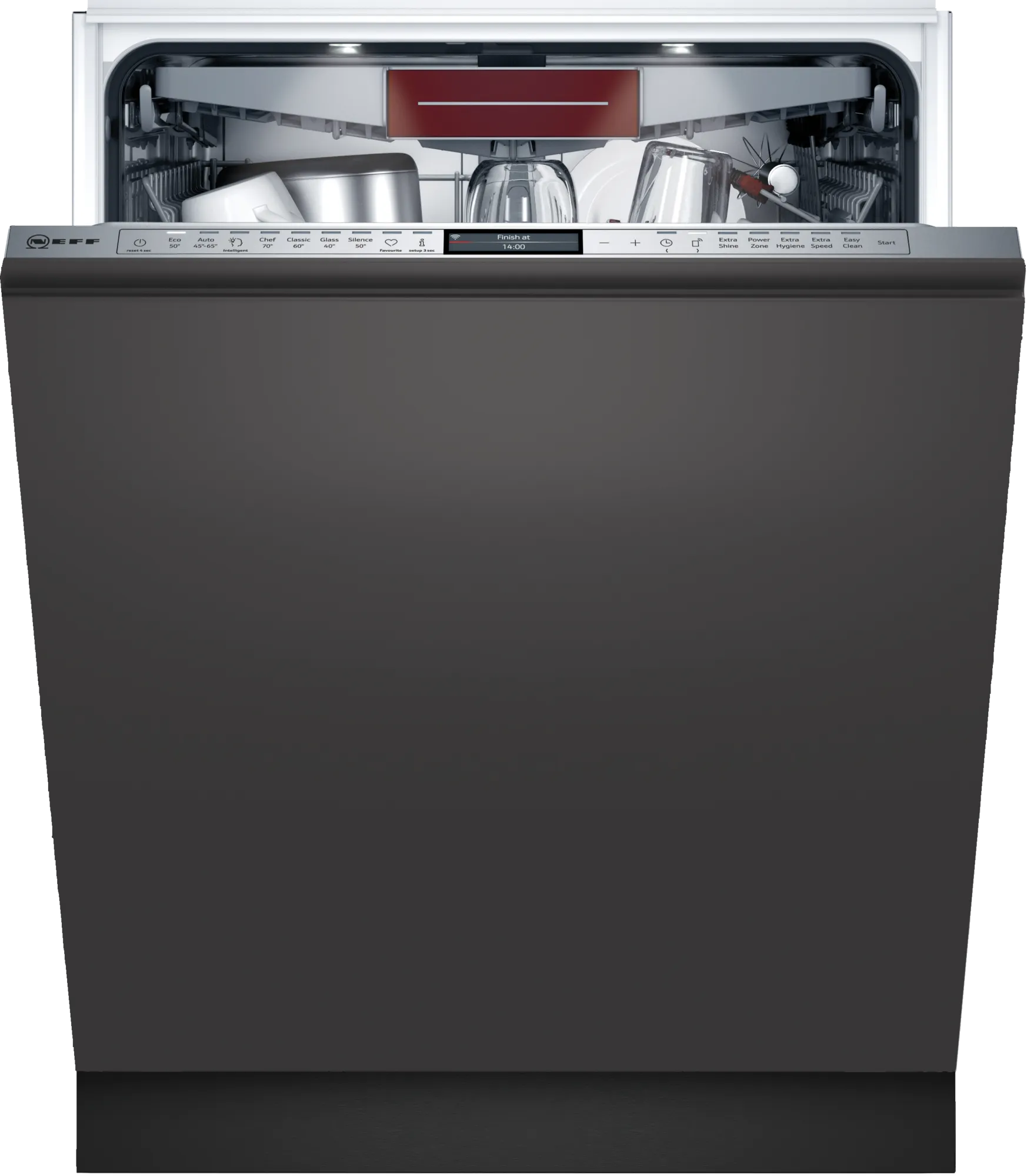 Lavavajillas compacto de 45 cm Bosch SPH4EMX28E totalmente integrado - Serie  4