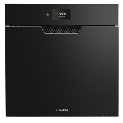 Coldline w60-n life abatidor de temperatura encastrable h 60cm vidrio negro