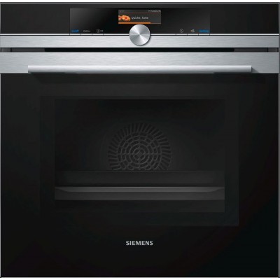 Siemens hm636gns1 iQ700 built-in combined microwave oven black glass