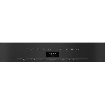 Four multifonction encastrable compact Miele h 7440 bpx 45 cm ArtLine verre noir
