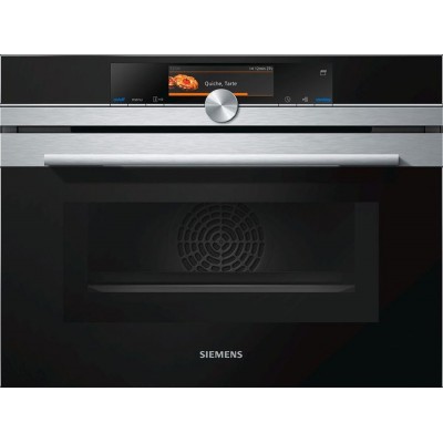 Siemens cn678g4s6 iQ700 built-in micro pyrolytic oven + steam h 45