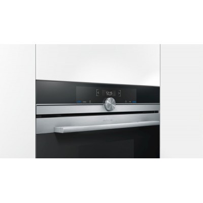 Siemens cd634gas0 iQ700 Einbau-Dampfbackofen H 45 cm schwarz