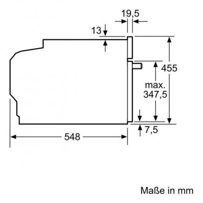 Siemens cd634gas0 iQ700 Einbau-Dampfbackofen H 45 cm schwarz