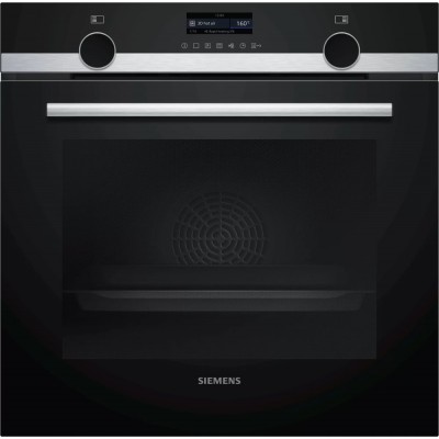 Piekarnik pirolityczny do zabudowy Siemens hb579gbs0 iq 500, czarny