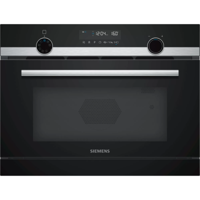 Siemens cp565ags0 iq500 built-in steam oven with microwave h 45 cm