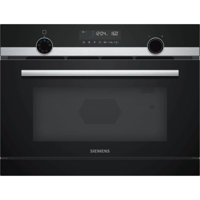 Siemens cp565ags0 iq500 horno de vapor empotrado con microondas h 45 cm