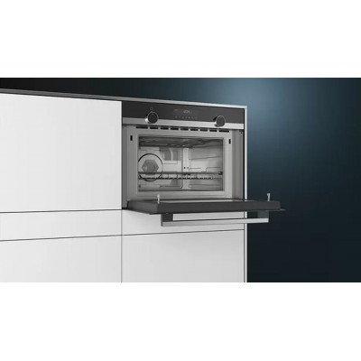 Siemens cm585ags0 iq500 four à micro-ondes encastrable h 45 cm