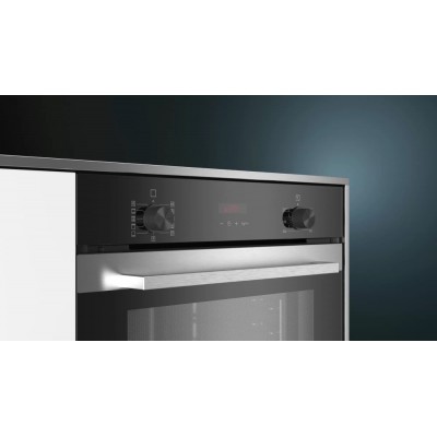 Siemens hb374abs0j iq500 horno pirolítico empotrable negro