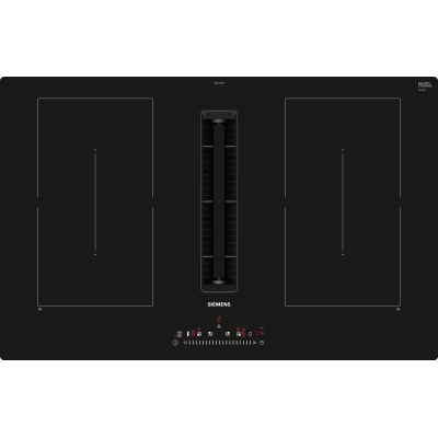 Siemens ed811fq15e iq500 Induktionskochfeld mit integrierter Dunstabzugshaube 80 cm