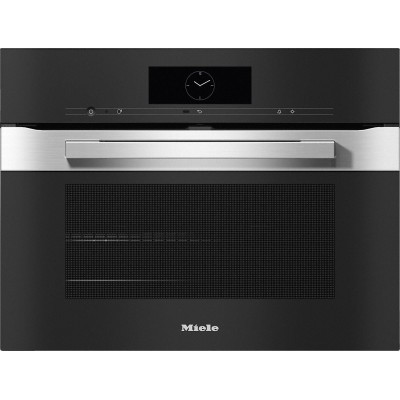 Four multifonction compact Miele h 7840 bp 45 cm PureLine noir