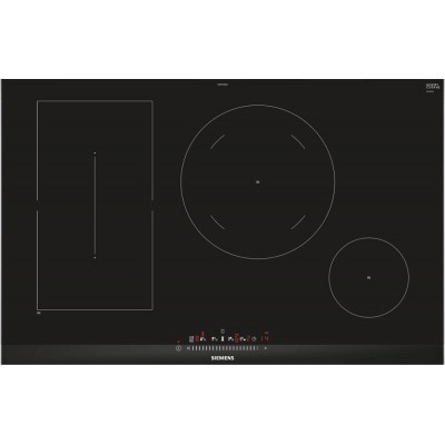 Siemens ed875fsb5e iq500 induction hob 80 cm black glass ceramic