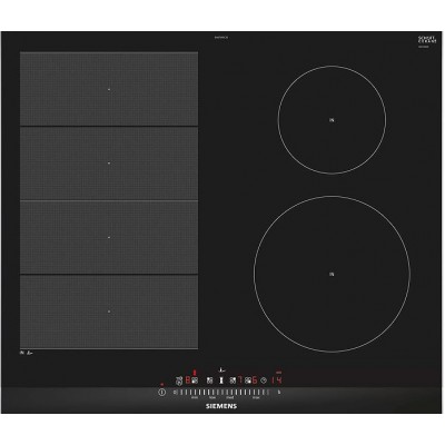 Siemens ex675fec1e iq700 piano induzione 60 cm vetroceramica nero
