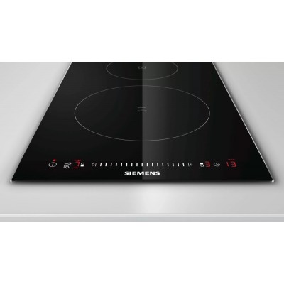 Siemens eh375fbb1e iq100 table de cuisson à induction 30 cm domino noir