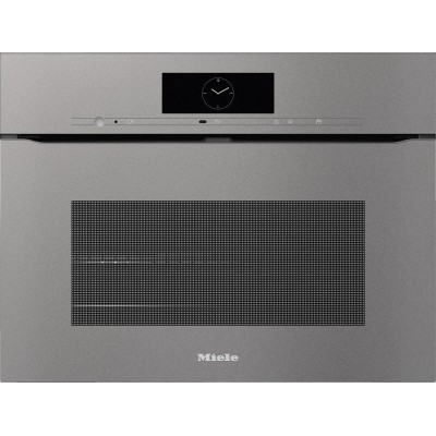 Horno multifunción compacto Miele h 7840 bpx 45 cm ArtLine cristal gris