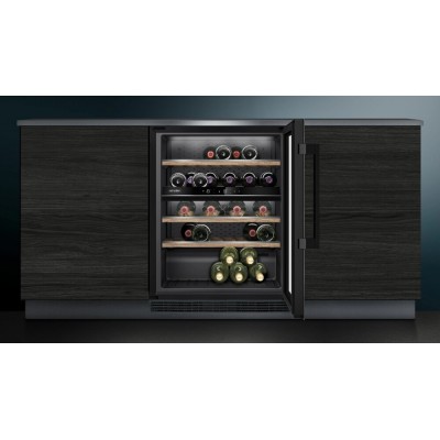 Siemens ku21wahg0 Iq500 vinoteca empotrable bajo encimera negra