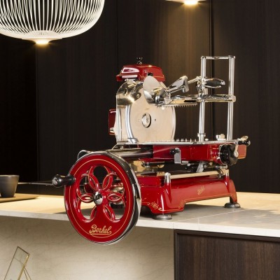 Berkel Tribute Red  Cortafiambre manual Volano rojo