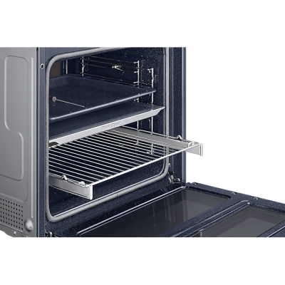 Samsung nv7b4340ubb dual cook flex steam oven series 4 black