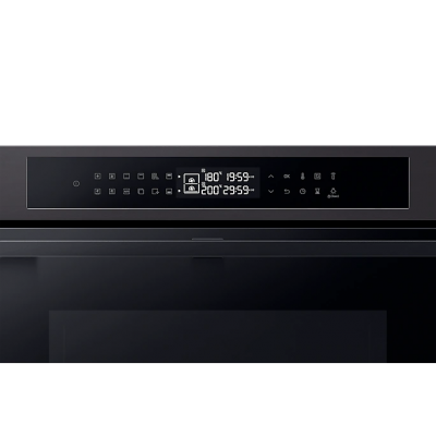 Samsung nv7b4340ubb Dual Cook Flex Dampfbackofen Serie 4 schwarz