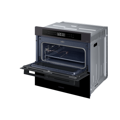 Samsung nv7b4340ubb dual cook flex steam oven series 4 black