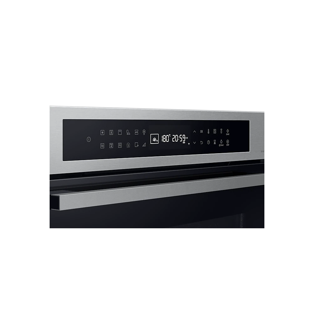Four à micro-ondes multifonction compact Samsung NQ5B4363EBS 60 cm finition  inox