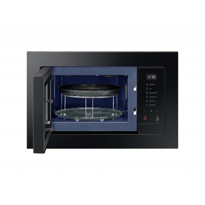 Kuchenka mikrofalowa do zabudowy Samsung MG23A7318CK z grillem, czarna