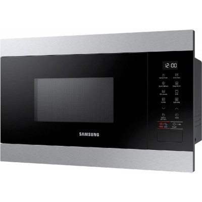 Samsung mg22m8274ct built-in stainless steel microwave oven with grill - black