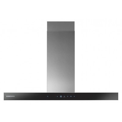 Samsung nk36n5703bs wall hood Serie 7000 90 cm stainless steel - black