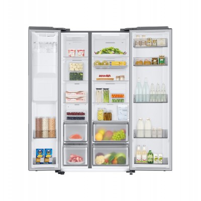 Samsung rs68a8530s9 frigorífico + congelador independiente l 92 cm h 178