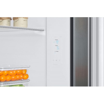 Samsung rs68a8530s9 free-standing refrigerator + freezer l 92 cm h 178
