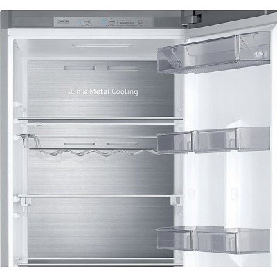 Samsung rb36r8799sr réfrigérateur + congélateur pose libre l 60 cm h 203 acier inoxydable
