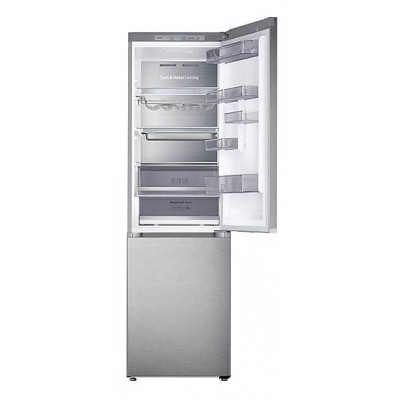 Samsung rb36r8799sr fridge + freezer freestanding l 60 cm h 203 stainless steel