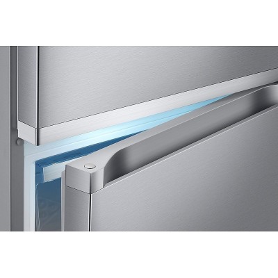 Samsung rb33r8717sr free-standing fridge + freezer l 60 cm h 193 stainless steel