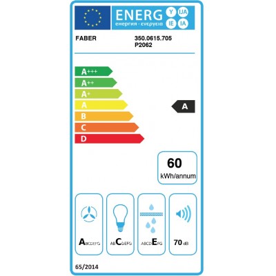 Faber c-air hotte de plafond plate 90 cm verre noir