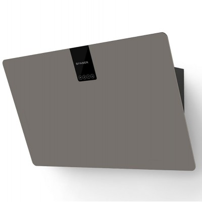 Faber Soft Edge geneigte Wandhaube 80 cm Londongrau