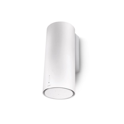 Faber cylindra gloss plus cylindrical wall hood 37 cm white