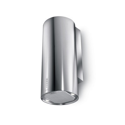 Faber Eclipse zylindrische Wandhaube 37 cm aus Edelstahl