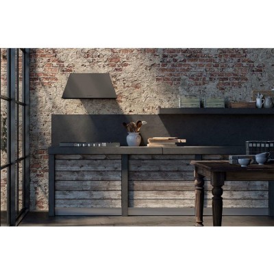Campana de pared faber chloè plus 70 cm peltre industrial