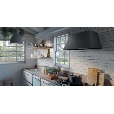 Faber chloè plus industrial Wall mounted hood vent 70cm cast iron