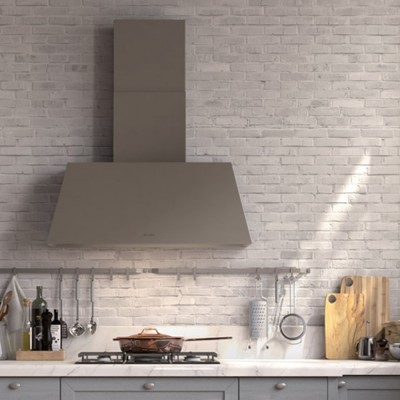 Okap ścienny Faber Chloè XL 110 cm Industrial Grey Country Matt