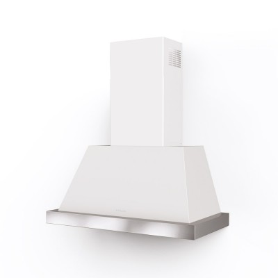 Faber thea  Wall mounted hood vent 80 cm white stainless steel frame
