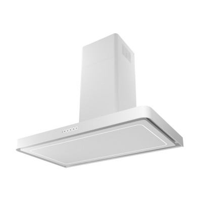 Faber t-light cappa isola 100 cm bianco opaco