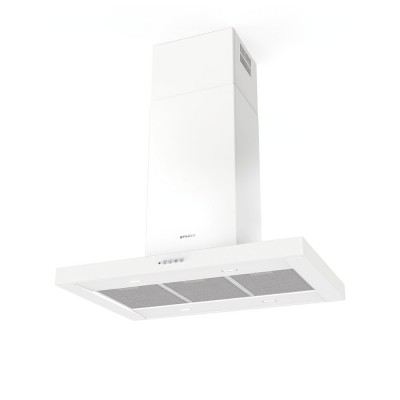 Faber stilo campana confort isla 90 cm blanco mate